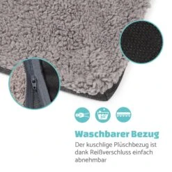 Emma Hundebett Hundekorb | Waschbar | Rutschfest | Atmungsaktiv | Wendematratze | Kissen | Größe M (80 X 20 X 70 Cm) -Gartenbedarf Geschäft 10037611 de 0005 logo