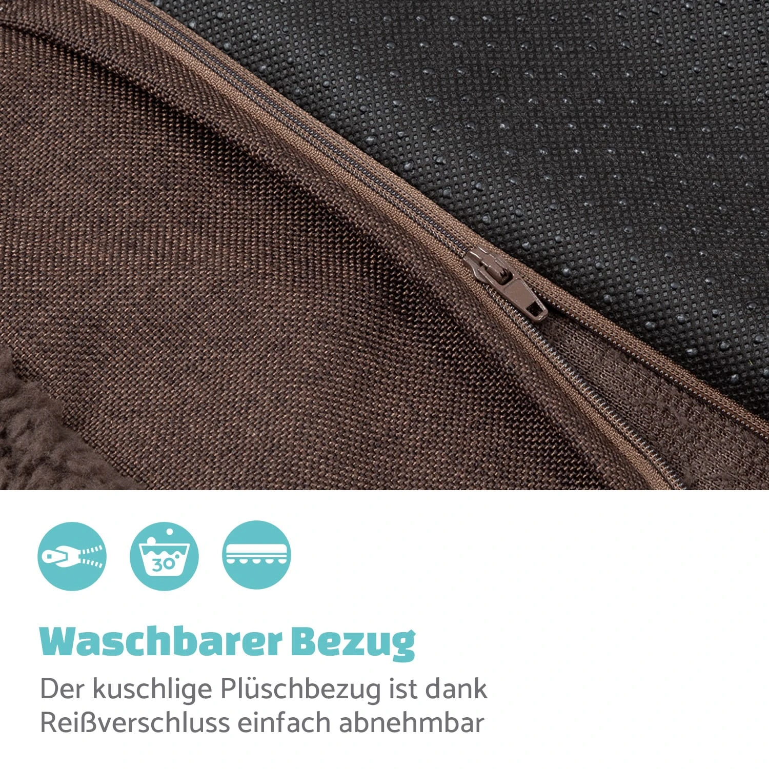 Balu Hundebett Ersatzbezug Waschbar Rutschfest Atmungsaktiv Größe XL 4 Balu Hundebett Ersatzbezug Waschbar Rutschfest Atmungsaktiv Größe XL – Bild 2