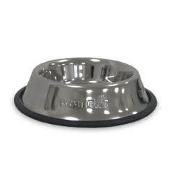 Hundenapf Trinkschale Napf 250 Ml Edelstahl Gummierung Rutschfest