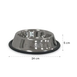 Hundenapf Trinkschale Napf 250 Ml Edelstahl Gummierung Rutschfest -Gartenbedarf Geschäft 10037624 yy 0004 logo