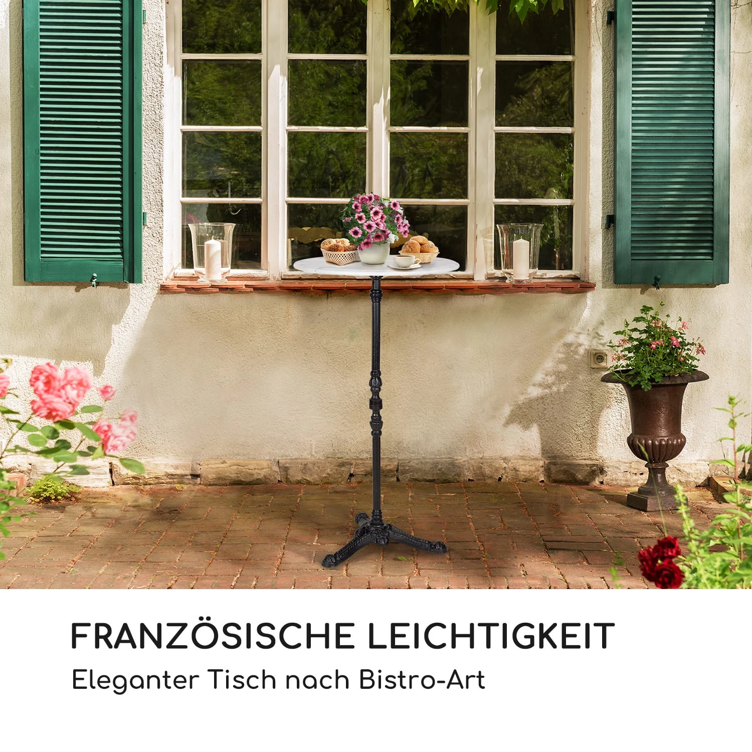 Patras Taverna Bartisch 4-Seasons-Marble Weiß 4 Patras Taverna Bartisch 4-Seasons-Marble Weiß – Bild 2