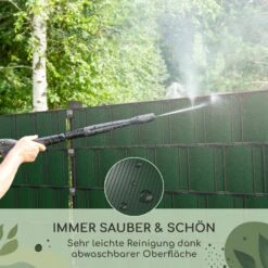 Sichtschutzstreifen Zaunblenden PVC-Hartplastik 2,53 X 0,19 M -Gartenbedarf Geschäft 10037994 de 0005 usp