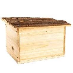 Igelhaus Futterhaus Überwinterung 2 Kammern Tannenholz Unbehandelt -Gartenbedarf Geschäft 10038025 yy 0004 logo