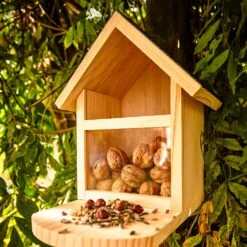 Futterhaus Für Eichhörnchen Spitzdach Kiefernholz Bitumen Unbehandelt -Gartenbedarf Geschäft 10038048 yy 0003 logo