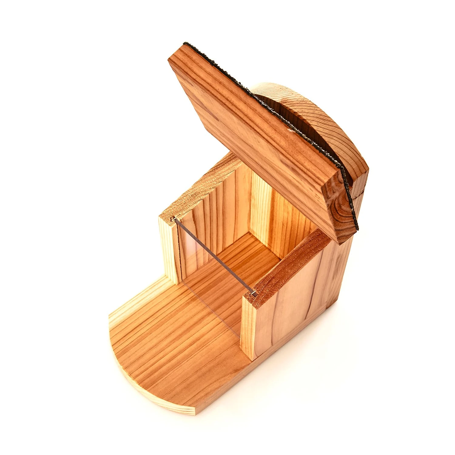 Futterhaus Für Eichhörnchen Flachdach Zedernholz Bitumen Unbehandelt 8 Futterhaus Für Eichhörnchen Flachdach Zedernholz Bitumen Unbehandelt – Bild 6