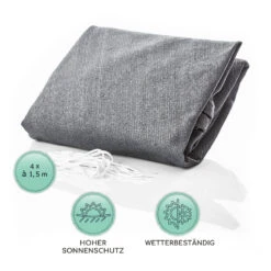 Rechteckiges Sonnensegel 5x7 M Mit Befestigungsringen Polyester Luftdurchlässig 12 Rechteckiges Sonnensegel 5x7 M Mit Befestigungsringen Polyester Luftdurchlässig -Gartenbedarf Geschäft 10038166 de 0005 logo