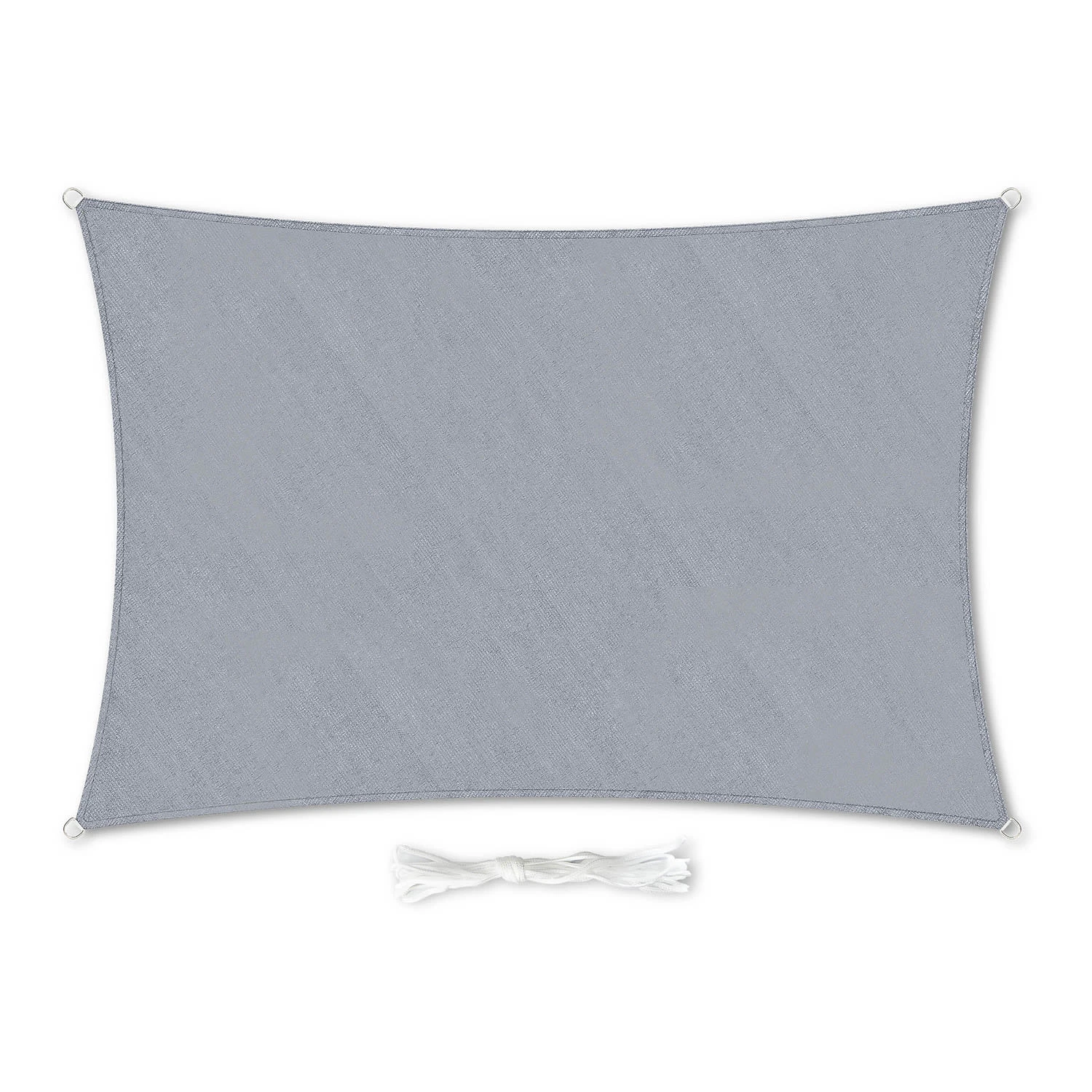 Rechteckiges Sonnensegel 5x7 M Mit Befestigungsringen Polyester Luftdurchlässig 3 Rechteckiges Sonnensegel 5x7 M Mit Befestigungsringen Polyester Luftdurchlässig