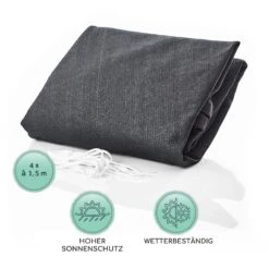 Rechteckiges Sonnensegel 2 X 3 M Polyester Luftdurchlässig -Gartenbedarf Geschäft 10038192 de 0005 logo