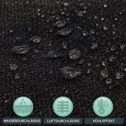 Quadratisches Sonnensegel 3 X 3 M Polyester Luftdurchlässig -Gartenbedarf Geschäft 10038215 de 0003 logo