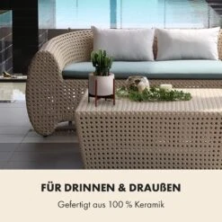 Thorn Blumentopf Mit Ständer 50er Jahre Stil 2 Größen -Gartenbedarf Geschäft 10038440 de 0004 usp