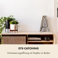 Thorn Blumentopf Mit Ständer 50er Jahre Stil 2er-Set Akazie 19,6x20x19,6 Cm 11 Thorn Blumentopf Mit Ständer 50er Jahre Stil 2er-Set Akazie 19,6x20x19,6 Cm -Gartenbedarf Geschäft 10038441 de 0003 usp