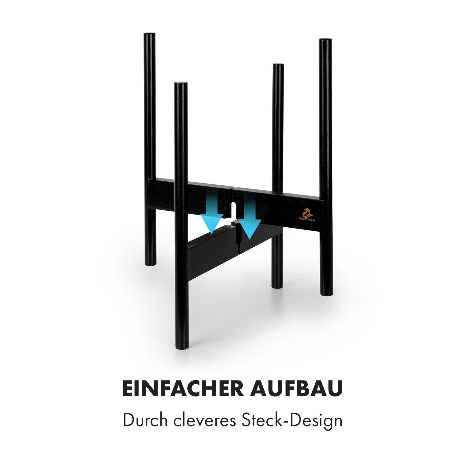 Zeist Pflanzenhalter 2 Höhen Kombinierbar Steck-Design Naturbelassen 5 Zeist Pflanzenhalter 2 Höhen Kombinierbar Steck-Design Naturbelassen – Bild 3