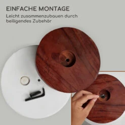 Enspijk Blumentöpfe 2er-Set 2 Größen Walnussholz Polystone Handgemacht -Gartenbedarf Geschäft 10038461 de 0003 logo