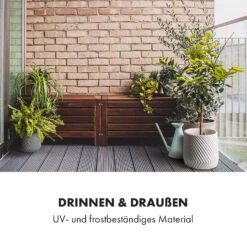 Heusden Blumentopf 2er-Set Polystone Pflanzenfreundlich Handgemacht 3D-Optik -Gartenbedarf Geschäft 10038484 de 0005 logo