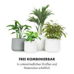 Heusden Blumentopf 2er-Set Polystone Pflanzenfreundlich Handgemacht 3D-Optik -Gartenbedarf Geschäft 10038484 de 0006 logo