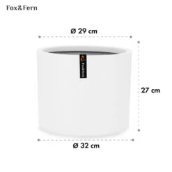 Pflanztopf Übertopf Faserstein In/Outdoor -Gartenbedarf Geschäft 10038510 yy 0005 usp