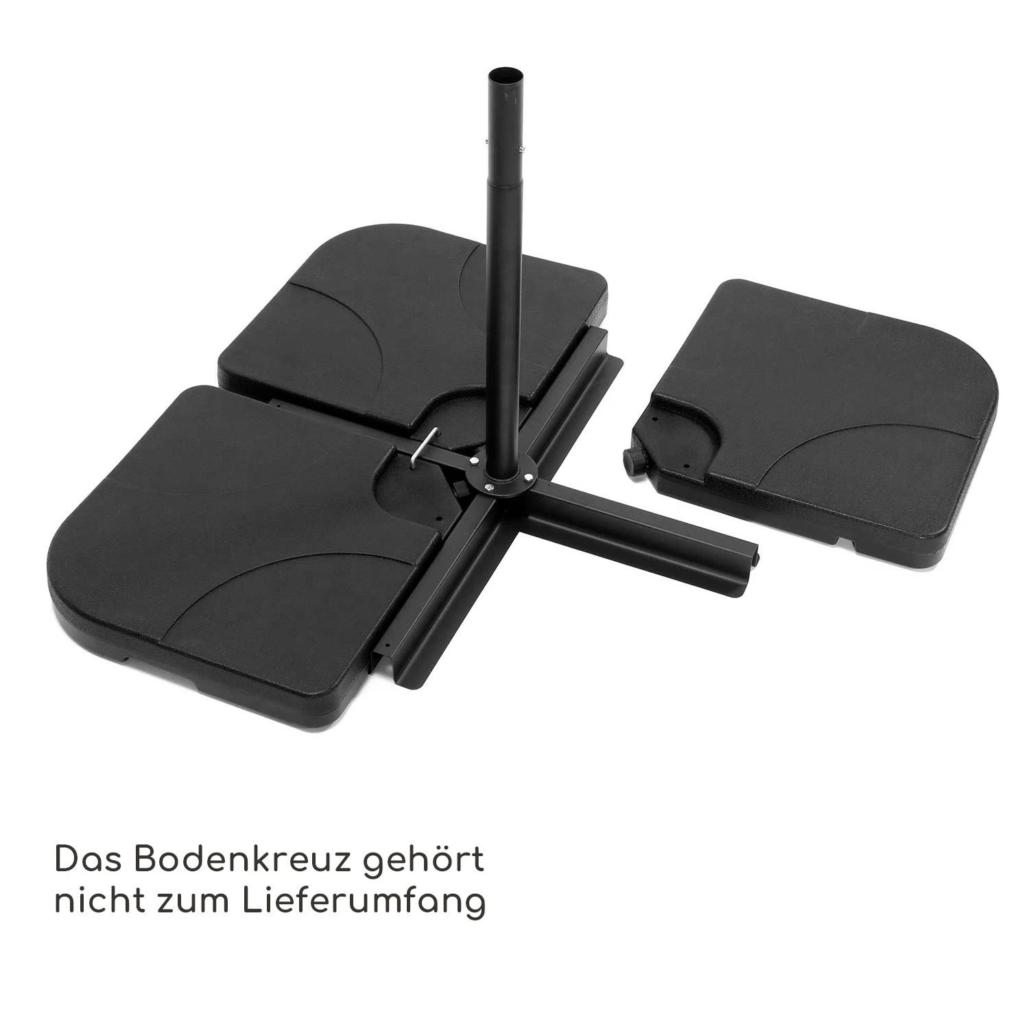 Limousin Sonnenschirmständer-Gewichte 80 Kg Leergewichte 4er-Set 5 Limousin Sonnenschirmständer-Gewichte 80 Kg Leergewichte 4er-Set – Bild 3