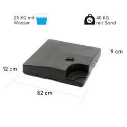 Limousin Sonnenschirmständer-Gewichte 140 Kg Leergewichte 4er-Set 15 Limousin Sonnenschirmständer-Gewichte 140 Kg Leergewichte 4er-Set -Gartenbedarf Geschäft 10038527 de 0007 logo