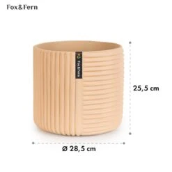 Hasselt Blumentopf Polystone Pflanzenfreundlich Handgemacht 3D-Optik -Gartenbedarf Geschäft 10038548 yy 0005 usp