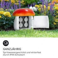 Power Mushroom Smart Gartensteckdose WiFi-Steuerung 3680 Watt IP44 -Gartenbedarf Geschäft 10038628 de 0003 logo