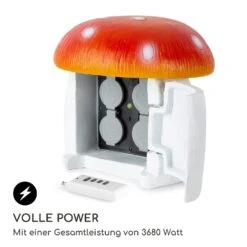 Power Mushroom Smart Gartensteckdose WiFi-Steuerung 3680 Watt IP44 -Gartenbedarf Geschäft 10038628 de 0006 logo