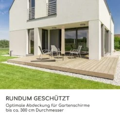 Shield Premium Schutzhülle Sonnenschirm Bis Ø 300 Cm UV-beständig -Gartenbedarf Geschäft 10038725 de 0002 logo