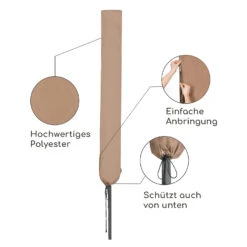 Shield Premium Schutzhülle Sonnenschirm Bis Ø 300 Cm UV-beständig -Gartenbedarf Geschäft 10038725 de 0003 logo