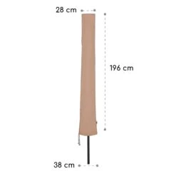 Shield Premium Schutzhülle Sonnenschirm Bis Ø 300 Cm UV-beständig -Gartenbedarf Geschäft 10038725 yy 0008 dimensions