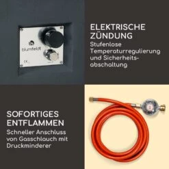 Isaris Gas-Feuerstelle 40.000BTU/13kW Abdeckung Edelstahlbrenner 13 Isaris Gas-Feuerstelle 40.000BTU/13kW Abdeckung Edelstahlbrenner -Gartenbedarf Geschäft 10039402 de 0005 logo