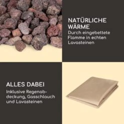 Isaris Gas-Feuerstelle 40.000BTU/13kW Abdeckung Edelstahlbrenner 14 Isaris Gas-Feuerstelle 40.000BTU/13kW Abdeckung Edelstahlbrenner -Gartenbedarf Geschäft 10039402 de 0006 logo