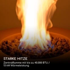 Vitina Gas-Feuerstelle 40.000BTU/13kW Abdeckung Edelstahlbrenner 11 Vitina Gas-Feuerstelle 40.000BTU/13kW Abdeckung Edelstahlbrenner -Gartenbedarf Geschäft 10039404 de 0003 logo