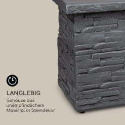 Anafi Gas-Feuerstelle 40.000BTU/13kW Abdeckung Edelstahlbrenner -Gartenbedarf Geschäft 10039410 de 0006 logo