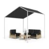 Blumfeldt La Rochelle Gazebo Schrägdach UV 50+ Aluminium Polyester 1 Blumfeldt La Rochelle Gazebo Schrägdach UV 50+ Aluminium Polyester -Gartenbedarf Geschäft 10040098 yy 0001 titel