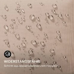 Blumfeldt Bayonne Sonnenschirm 130 X 180 Cm Polyester UV 50 Solar LED 17 Blumfeldt Bayonne Sonnenschirm 130 X 180 Cm Polyester UV 50 Solar LED -Gartenbedarf Geschäft 10040103 de 0007 logo