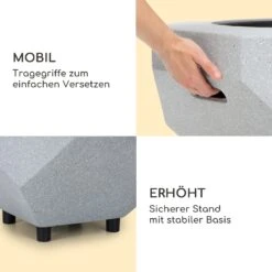 Blumfeldt Diamond Feuerschale Mit Grill MGO & Stahlschale Inkl. Funkenschutz -Gartenbedarf Geschäft 10040241 de 0005 logo