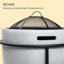 Blumfeldt Grail Feuerschale Mit Grill MGO & Stahlschale Inkl. Funkenschutz -Gartenbedarf Geschäft 10040243 de 0004 logo