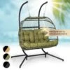Biarritz Double Hängesessel Zweier PE Aluminium Polyrattan 260 Kg -Gartenbedarf Geschäft 10040298 de 0001 main